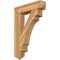 Ekena Millwork Merced Arts & Crafts Rough Sawn Bracket, Western Red Cedar, 6"W x 30"D x 42"H BKT06X30X42MRC03RWR - alternate 1